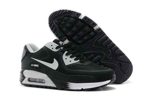 Nike Air Max 90 Kpu Tpu Mens Shoes Black Silver New Best Price
